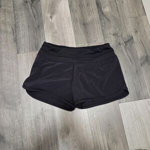 Lululemon Speed Up Shorts Black High-Rise Athletic Running Gym Activewear